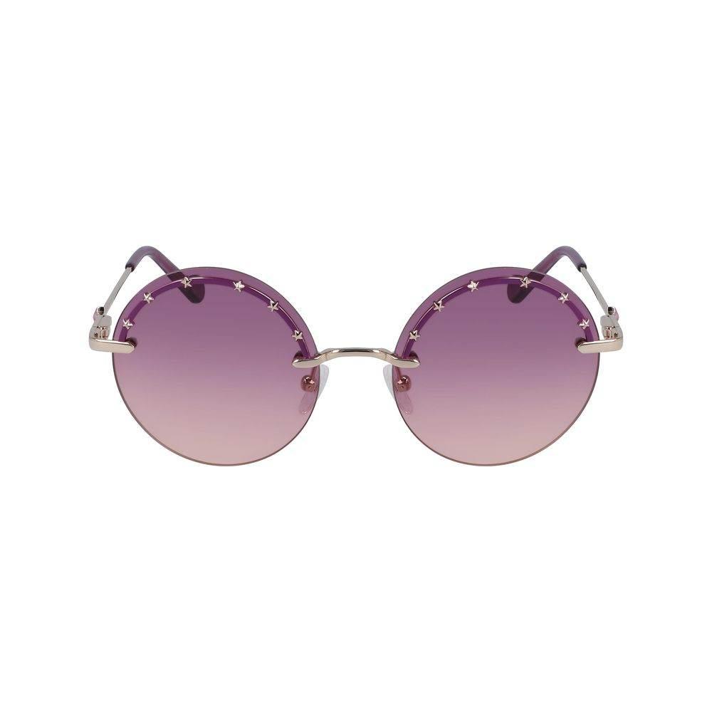 Liu Jo Gold Metal Sunglasses - Hilstor
