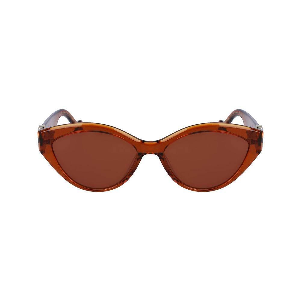 Liu Jo Brown Acetate Sunglasses - Hilstor