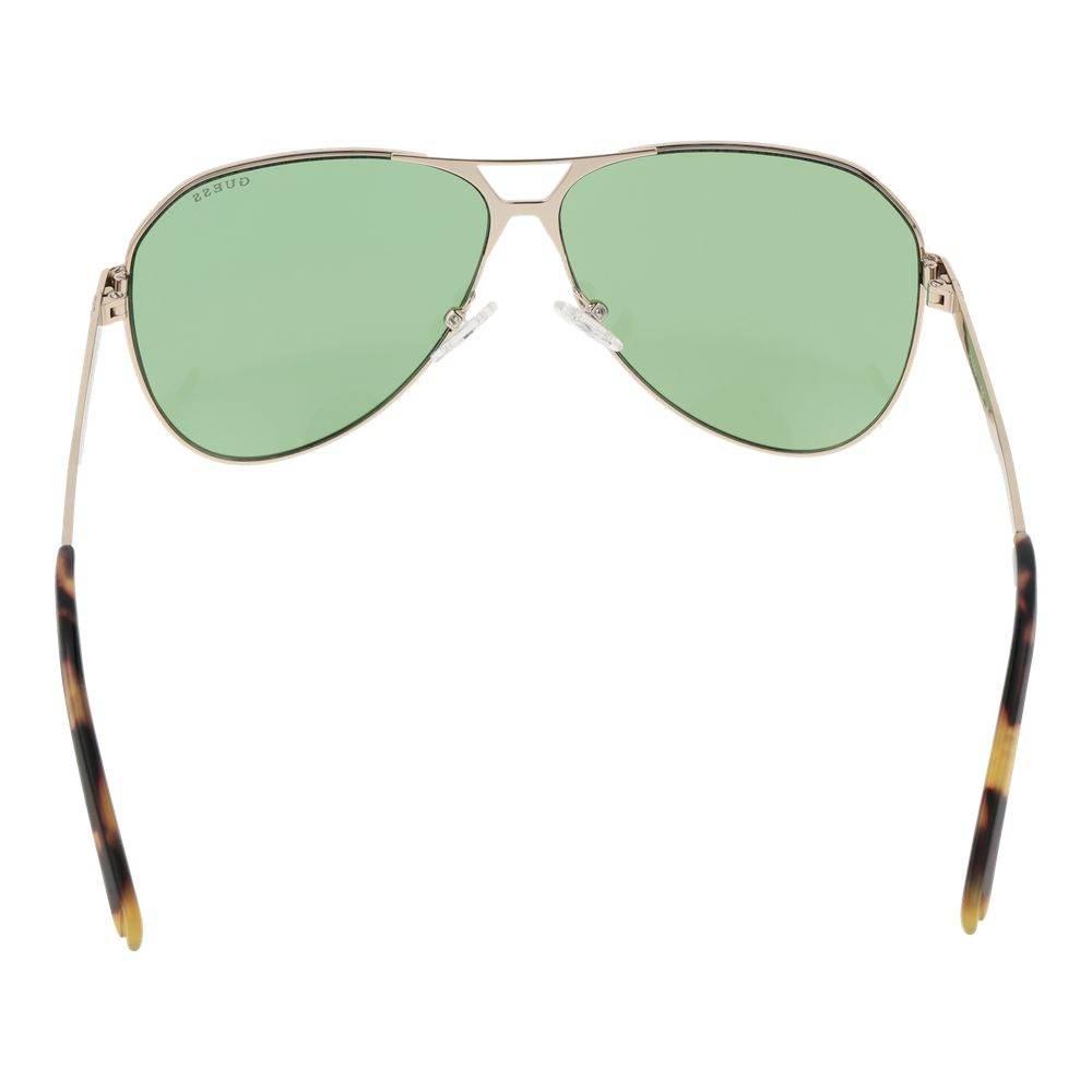 Guess Gold Men Sunglasses - Hilstor