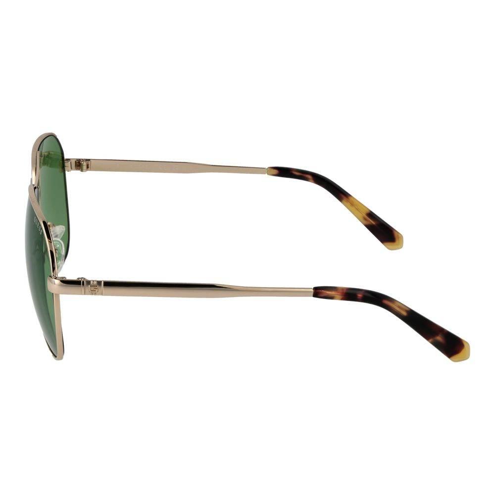 Guess Gold Men Sunglasses - Hilstor