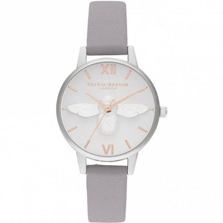 Olivia Burton Purple Synthetic Leather Watch - Hilstor