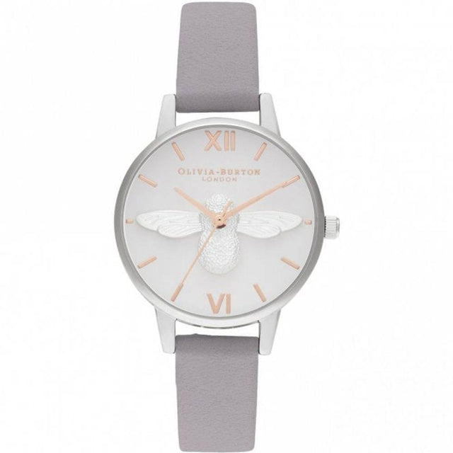 Olivia Burton Purple Synthetic Leather Watch - Hilstor