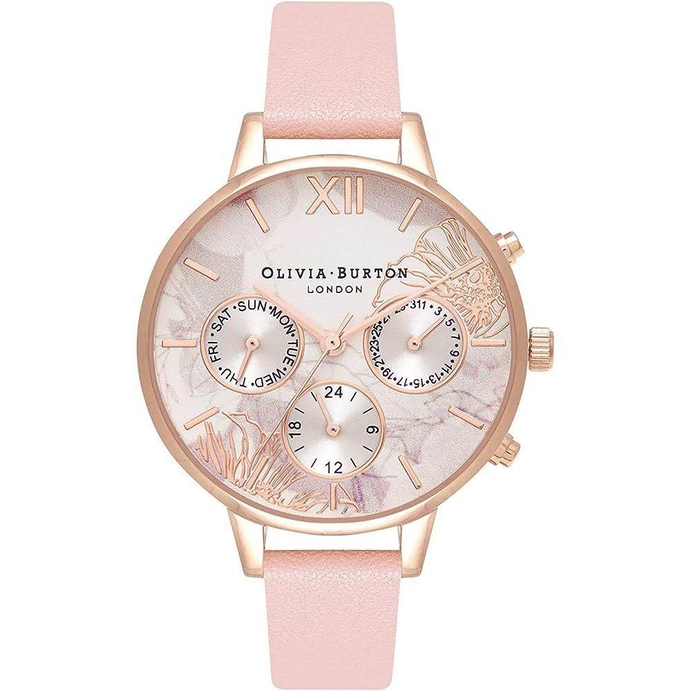 Olivia Burton Multicolor Synthetic Leather Watch - Hilstor