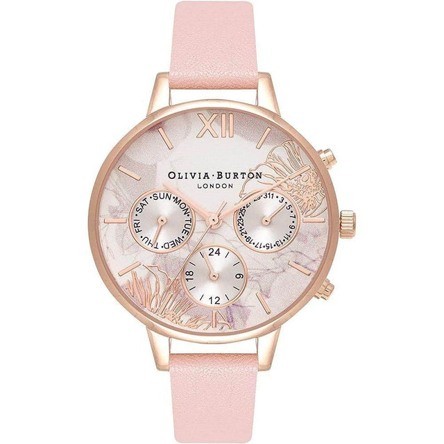 Olivia Burton Multicolor Synthetic Leather Watch - Hilstor