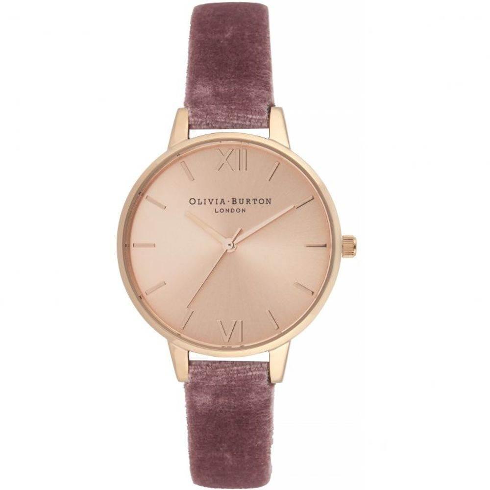 Olivia Burton Purple Synthetic Leather Watch - Hilstor
