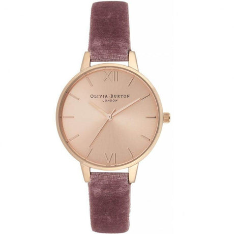 Olivia Burton Purple Synthetic Leather Watch - Hilstor
