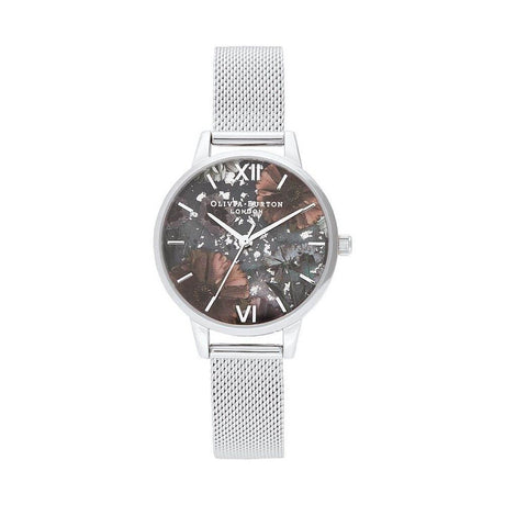 Olivia Burton Silver Steel Watch - Hilstor