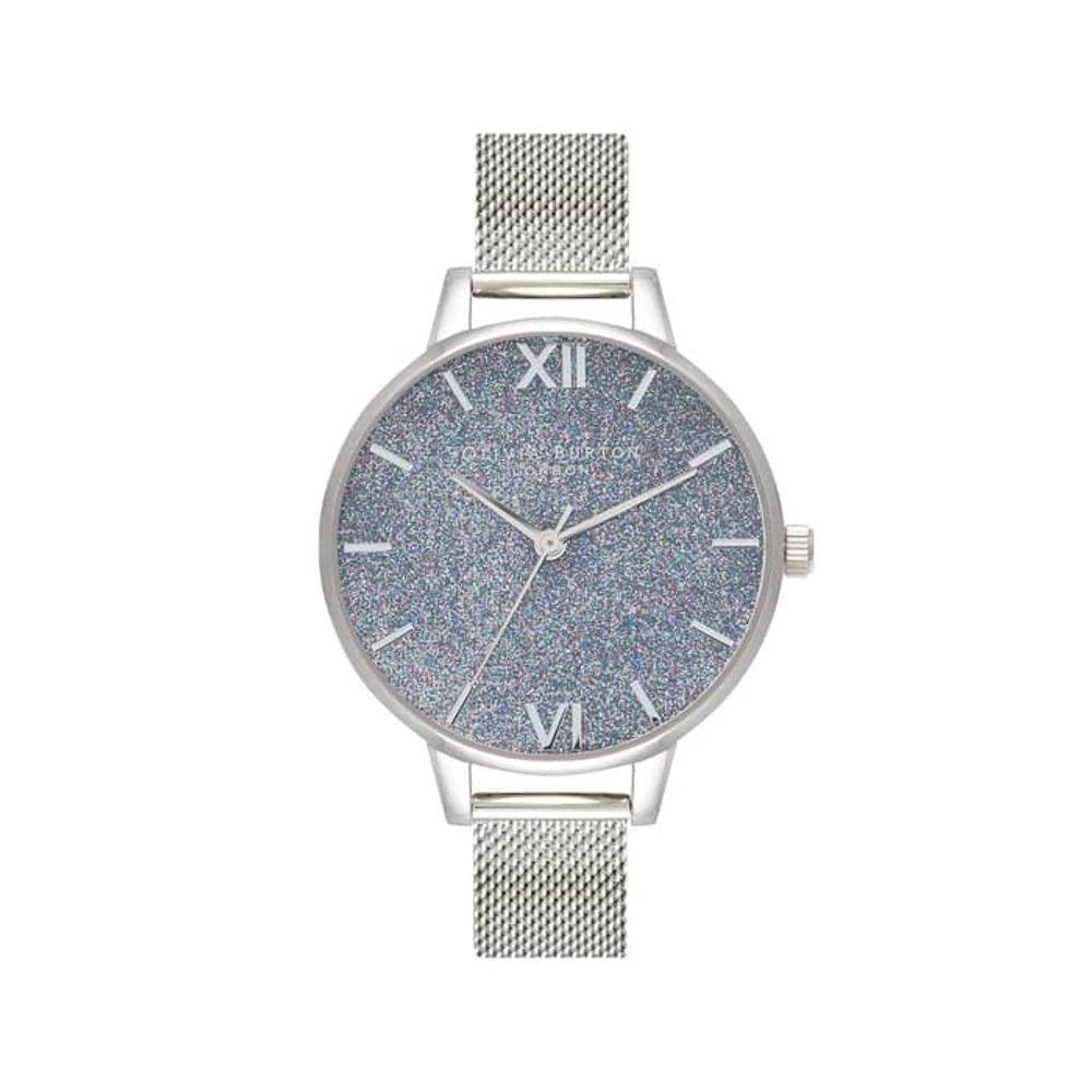 Olivia Burton Silver Steel Watch - Hilstor