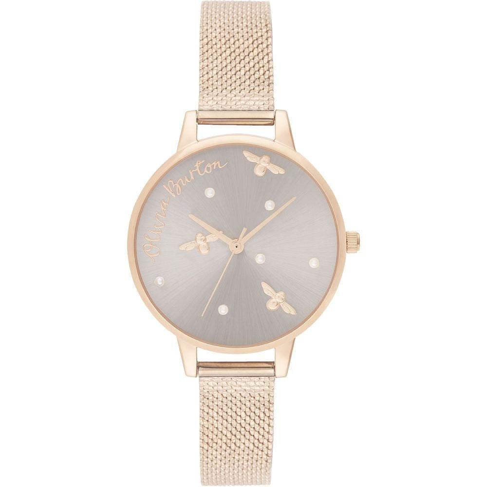 Olivia Burton Gold Steel Watch - Hilstor