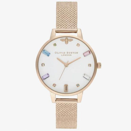 Olivia Burton Multicolor Stainless Steel Watch - Hilstor