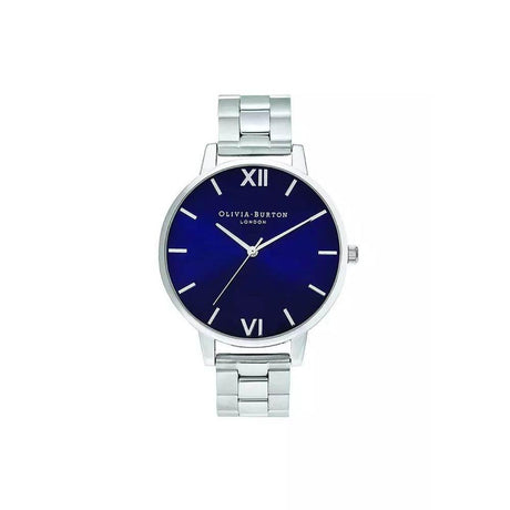 Olivia Burton Silver Steel Watch - Hilstor