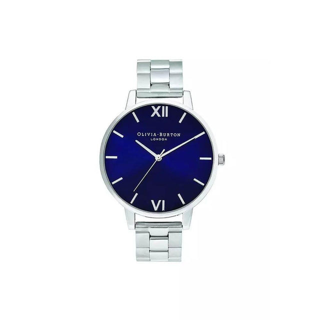 Olivia Burton Silver Steel Watch - Hilstor