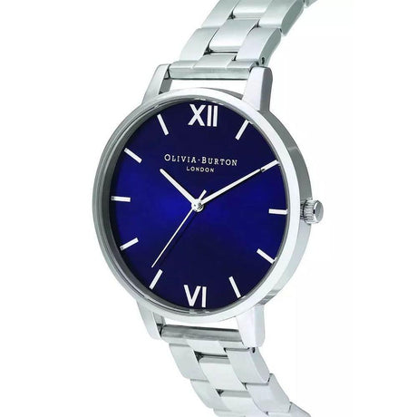 Olivia Burton Silver Steel Watch - Hilstor