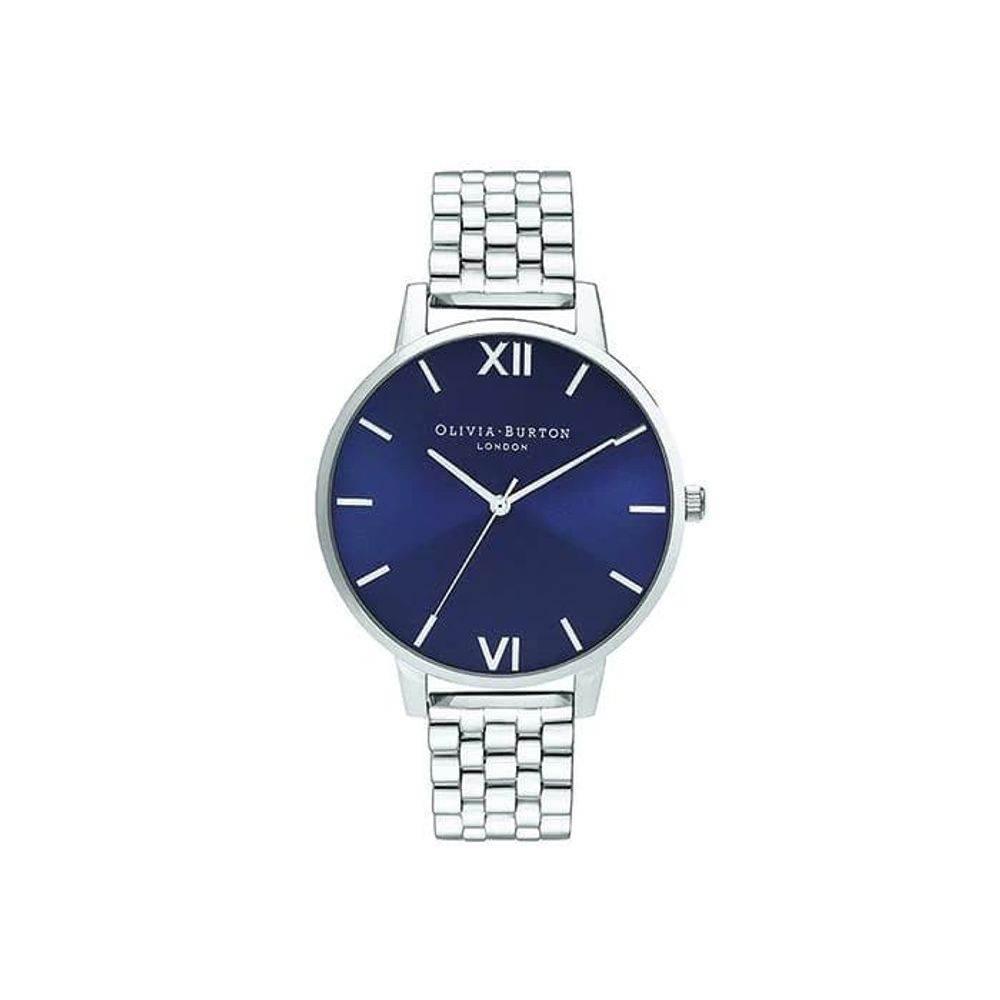 Olivia Burton Silver Steel Watch - Hilstor