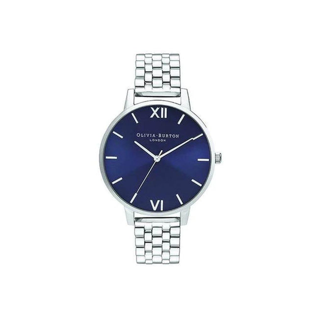 Olivia Burton Silver Steel Watch - Hilstor