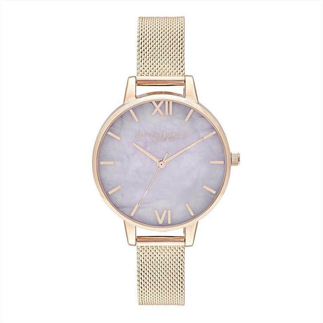 Olivia Burton Gold Steel Watch - Hilstor