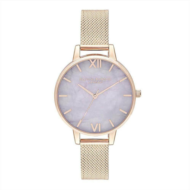 Olivia Burton Gold Steel Watch - Hilstor