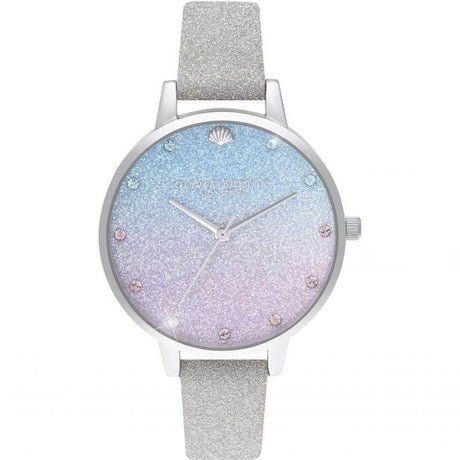 Olivia Burton Gray Artificial Leather Watch - Hilstor