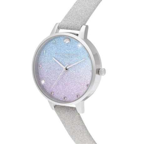Olivia Burton Gray Artificial Leather Watch - Hilstor