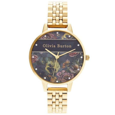 Olivia Burton Gold Steel Watch - Hilstor