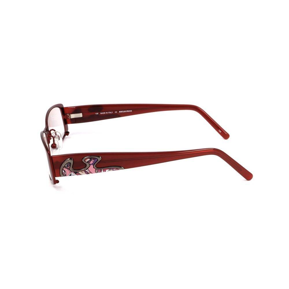 Emilio Pucci Red Metal Frames - Hilstor