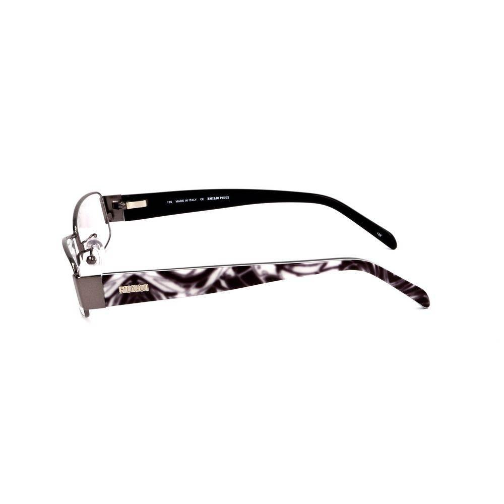 Emilio Pucci Gray Metal Frames - Hilstor