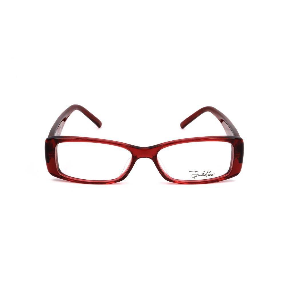 Emilio Pucci Red Plastic Frames - Hilstor