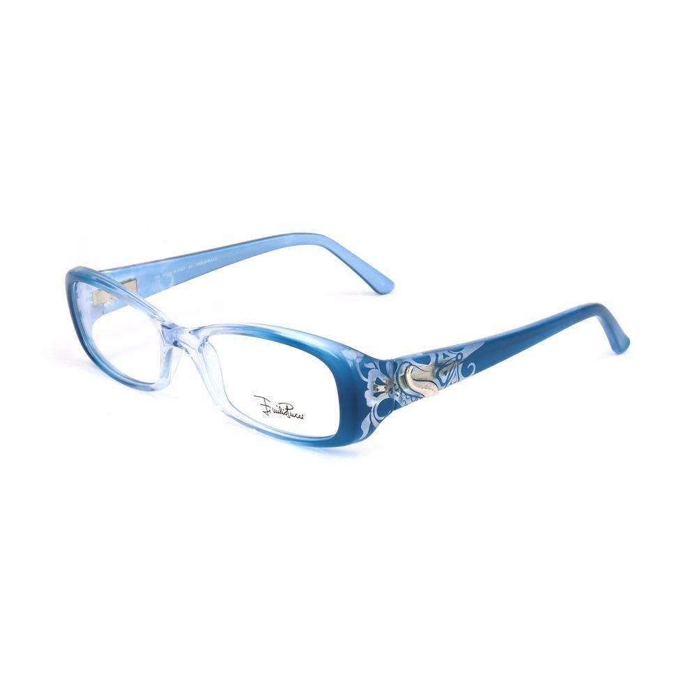 Emilio Pucci Blue Plastic Frames - Hilstor