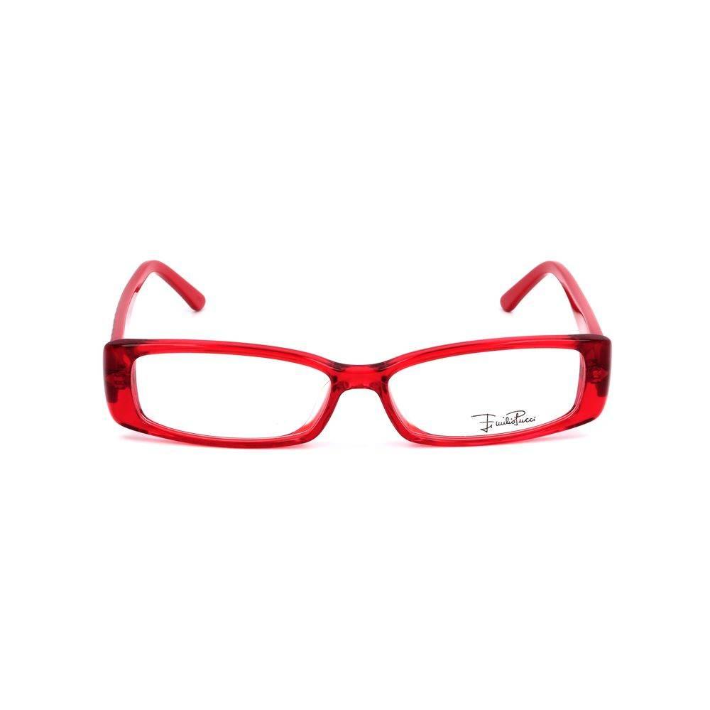 Emilio Pucci Red Plastic Frames - Hilstor