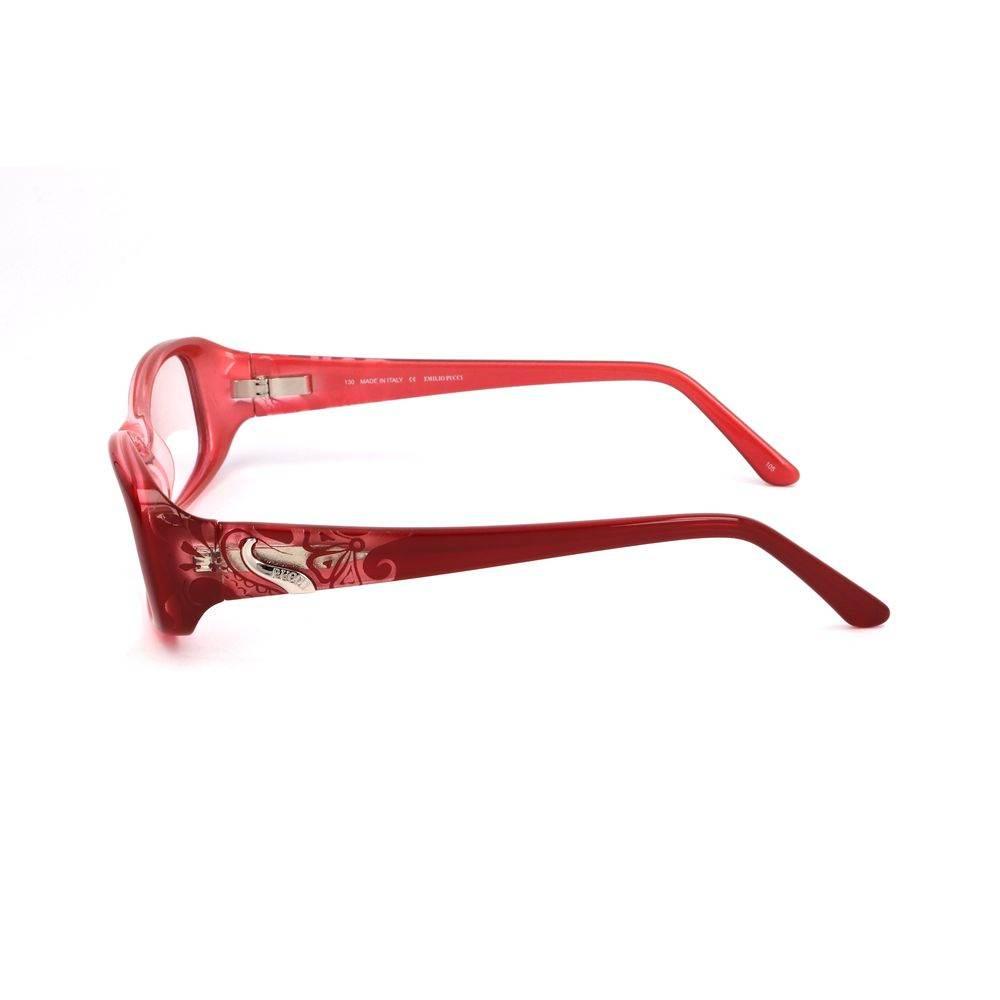 Emilio Pucci Red Plastic Frames - Hilstor