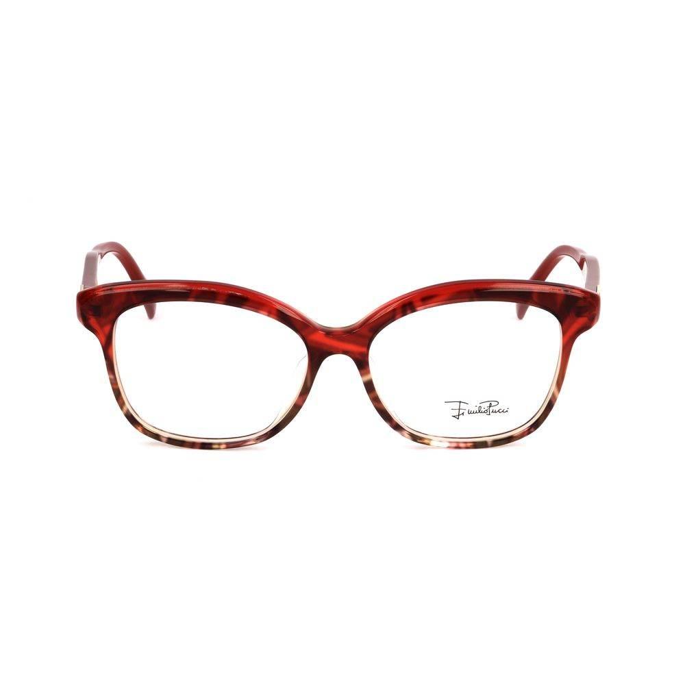 Emilio Pucci Red Plastic Frames - Hilstor