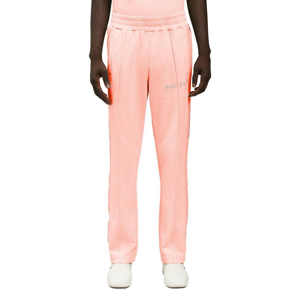 Palm Angels Pink Nylon Men Pant - Hilstor