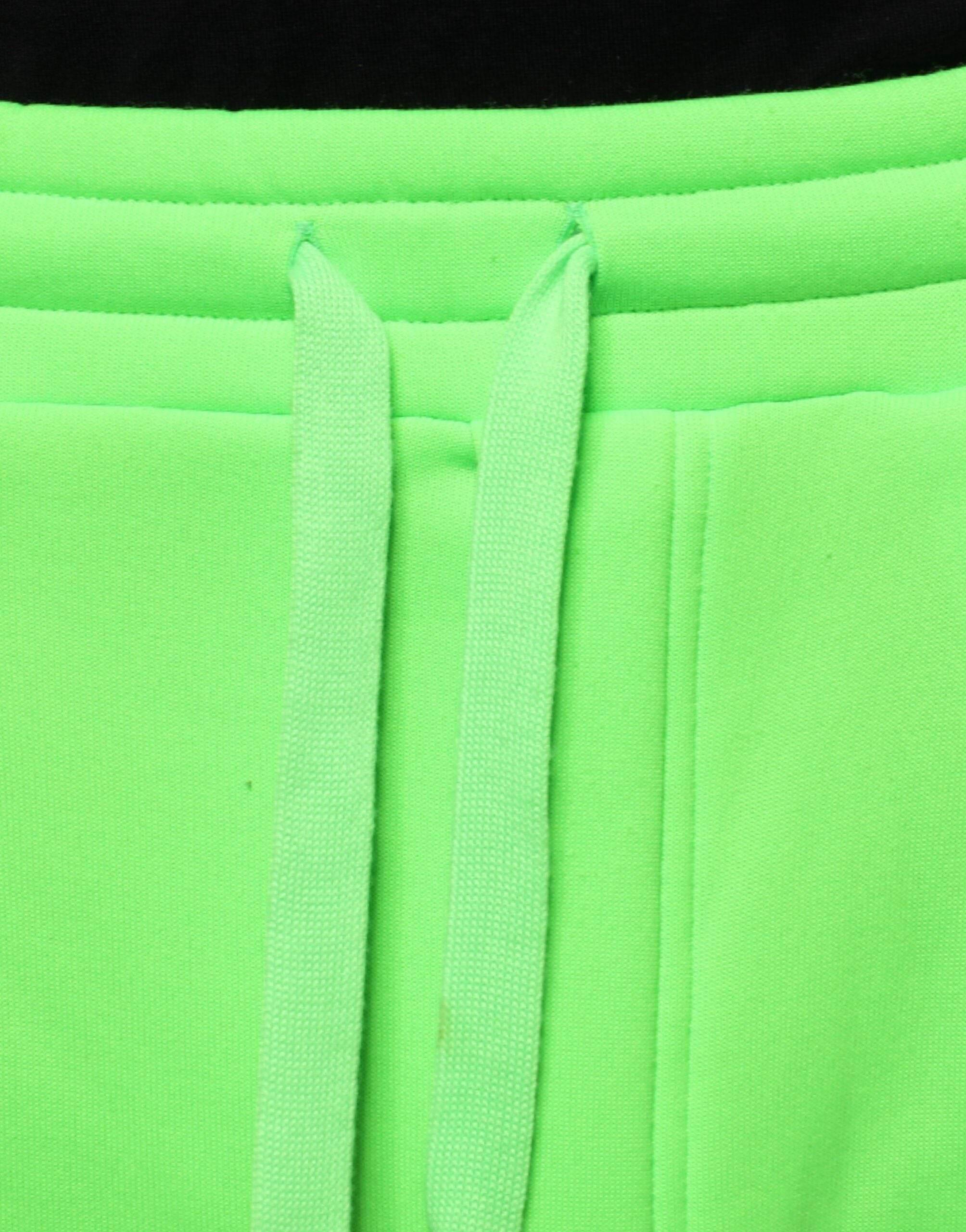 Dolce & Gabbana Neon Green Polyester Cargo Jogger Sweatpants Pants - Hilstor