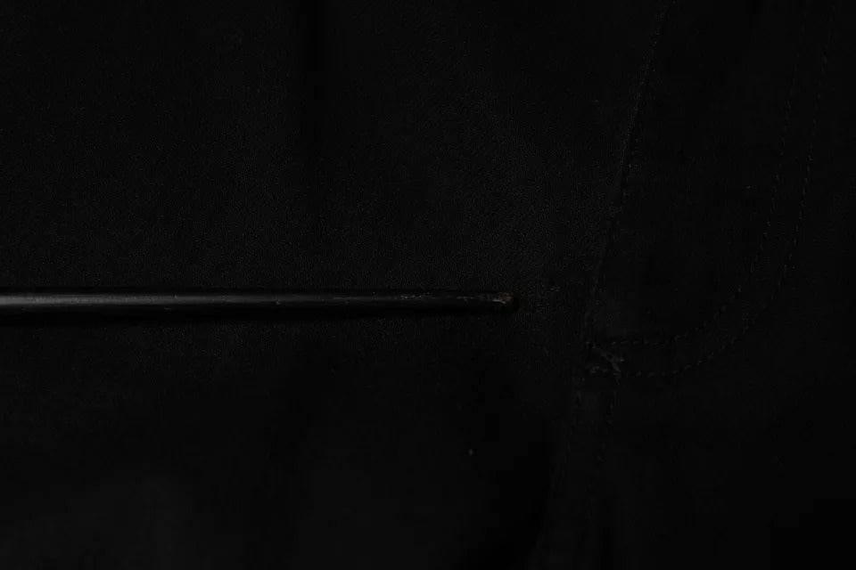 Dolce & Gabbana Black Cotton Stretch Skinny Men Denim Jeans - Hilstor