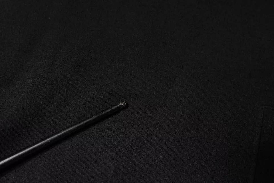 Dolce & Gabbana Black Camouflage Hooded Sweatshirt Sweater - Hilstor