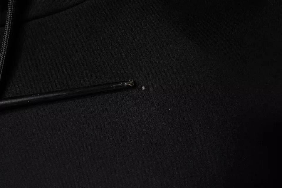 Dolce & Gabbana Black Camouflage Hooded Sweatshirt Sweater - Hilstor