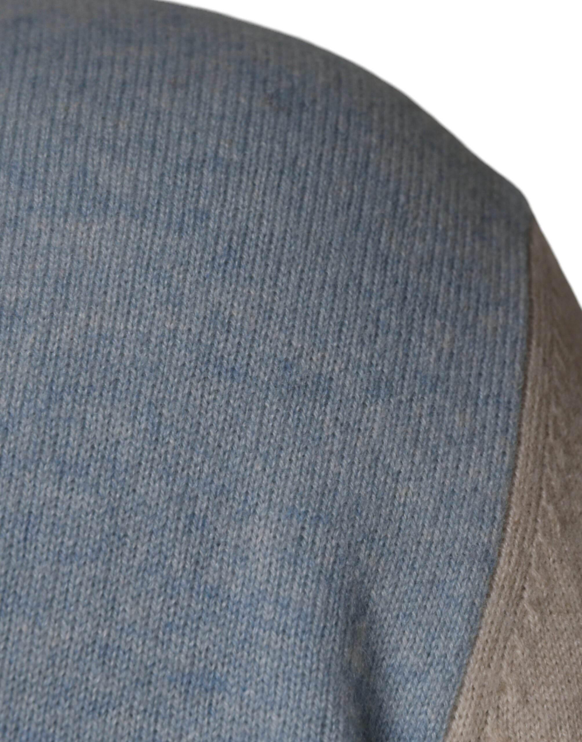 Ballantyne Multicolor Patterned Collared Long Sleeves Pullover Sweater - Hilstor