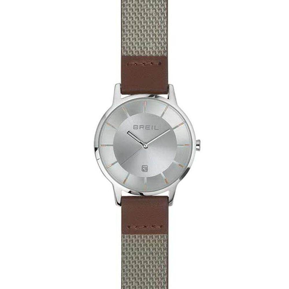 Breil Brown Fabric Watch - Hilstor