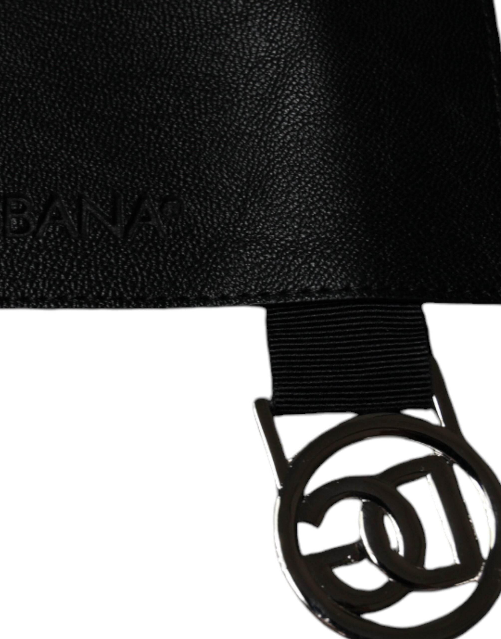 Dolce & Gabbana Gray Logo Patch Cotton Crew Neck T-shirt - Hilstor