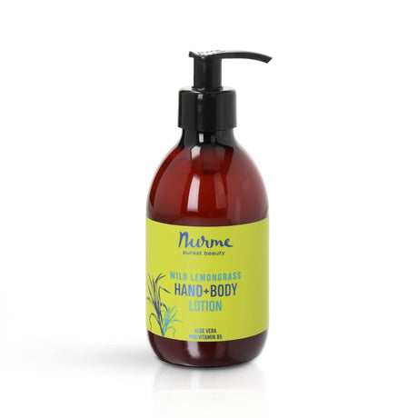 Wild Lemongrass Hand and Body Lotion – 300ml, Deep Hydration & Natural Moisturizer, Made in Europe - Hilstor