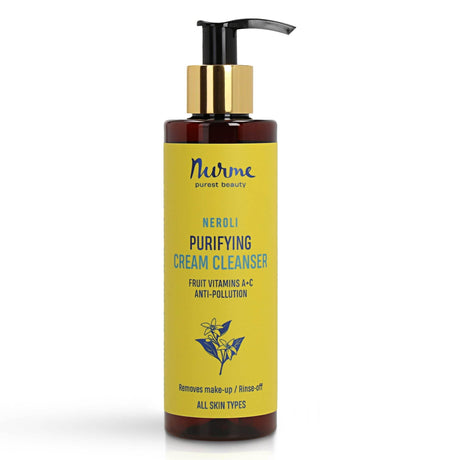 Cleansing Cream-Foam – 200ml, Natural Skincare for All Skin Types, Made in Europe - Hilstor