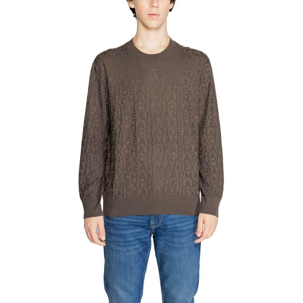 Armani Exchange Green Viscose T-Shirt - Hilstor