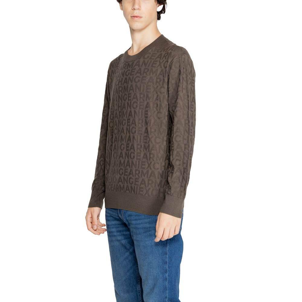 Armani Exchange Green Viscose T-Shirt - Hilstor