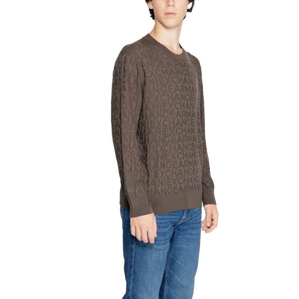 Armani Exchange Green Viscose T-Shirt - Hilstor
