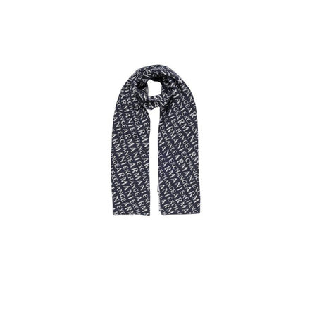 Armani Exchange Blue Polyamide Scarf - Hilstor
