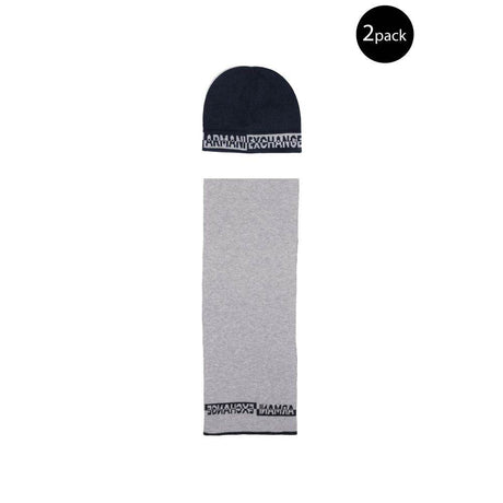 Armani Exchange Blue Polyamide Scarf - Hilstor