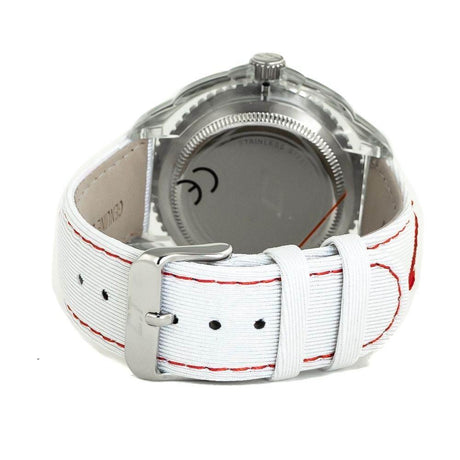 Chronotech White Leather Watch - Hilstor