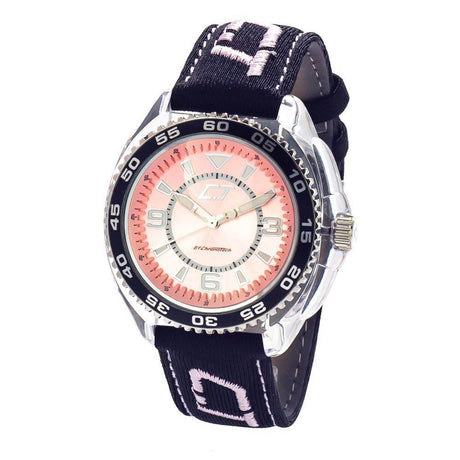 Chronotech Black Leather Watch - Hilstor