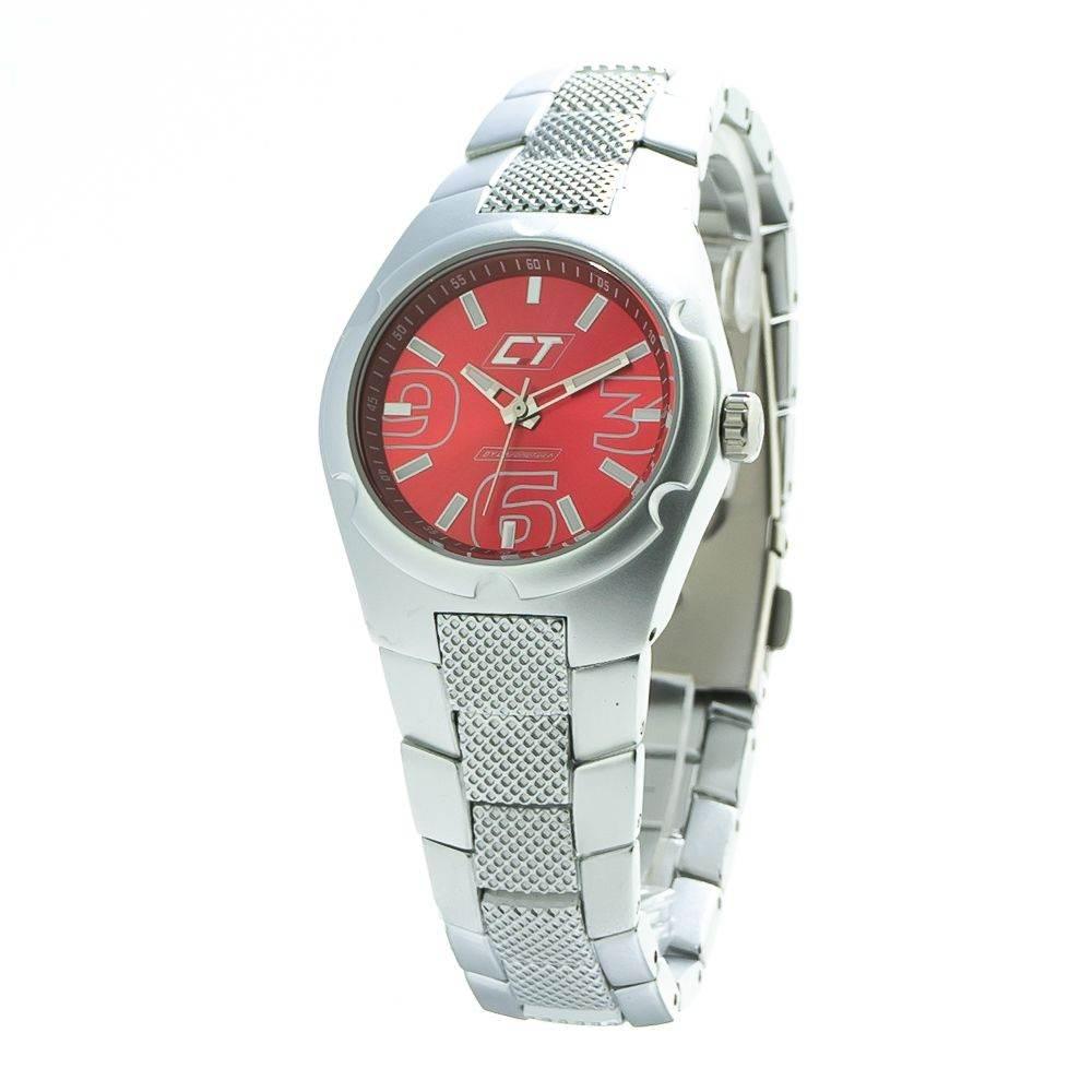 Chronotech Silver Steel Watch - Hilstor