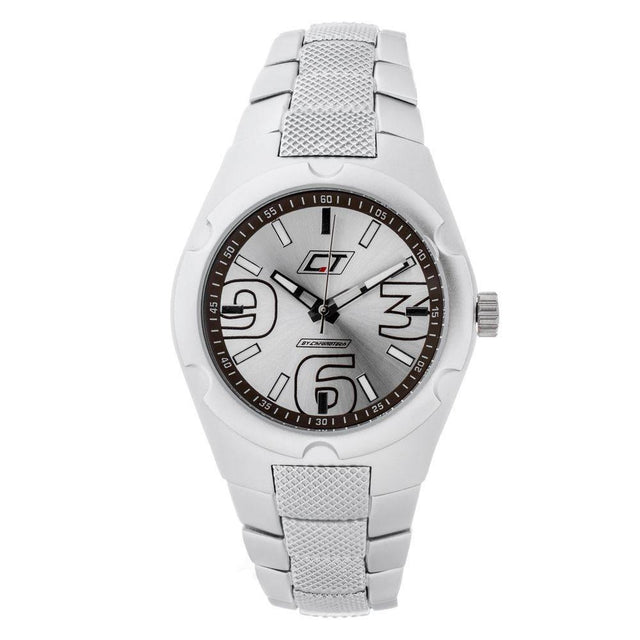 Chronotech Silver Steel Watch - Hilstor